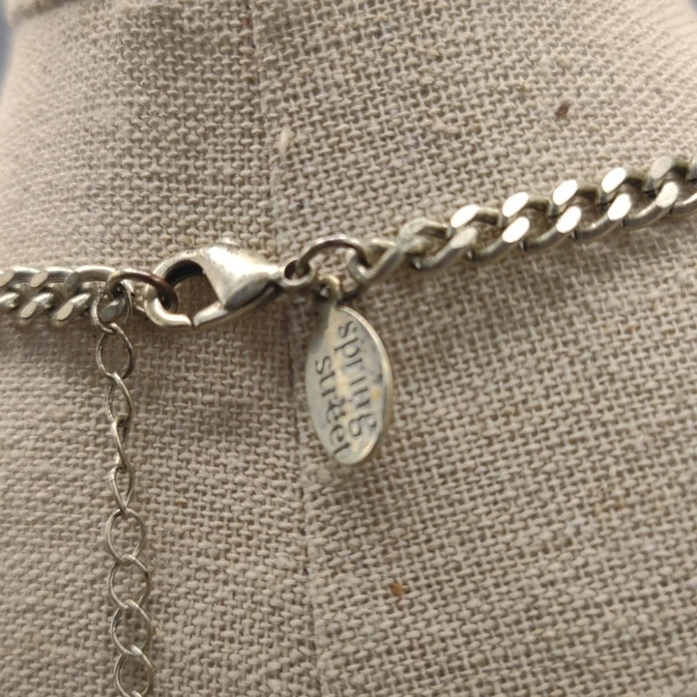 Spring Street Blue Stone Adjustable Necklace